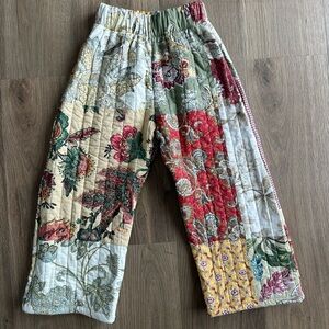 Maeble+Meadow Quilt Handmade Pants NEW